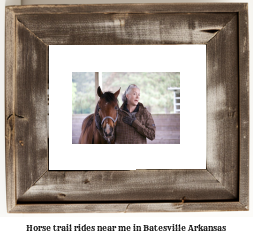 horse trail rides near me in Batesville, Arkansas